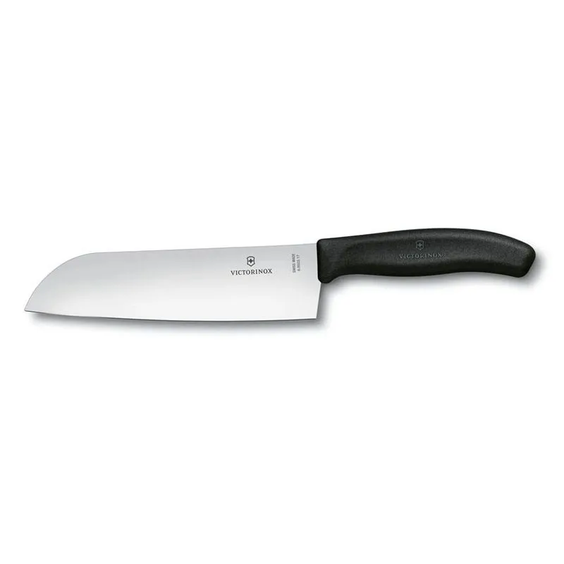 Victorinox Swiss Classic 6.8503.17B Blisterli Santoku Bıçağı, 17 cm, Siyah