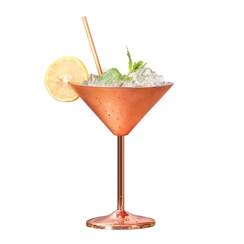 Biradlı BRD-M200 Martini Bardağı, 250 ml, Bakır