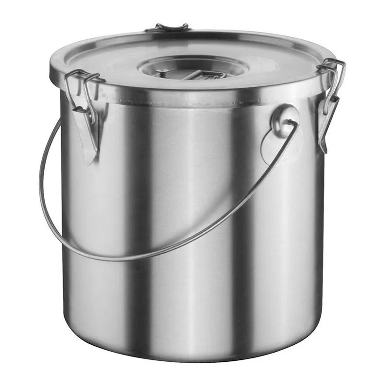 Bilge Inox Metal Saplı Kapaklı Yemek Taşıma Kabı, 50x50 cm